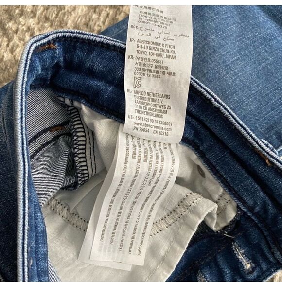 Abercrombie Simone high‎ rise skinny ankle jeans 26/2 - Picture 10 of 13